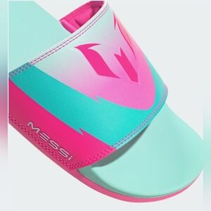 Adidas Adilette Comfort Messi Swim Slide Sandals